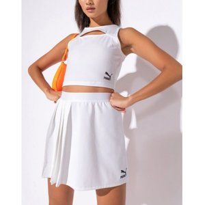 NWT PUMA 2PC Classic Cutout Tank and Skirt Set